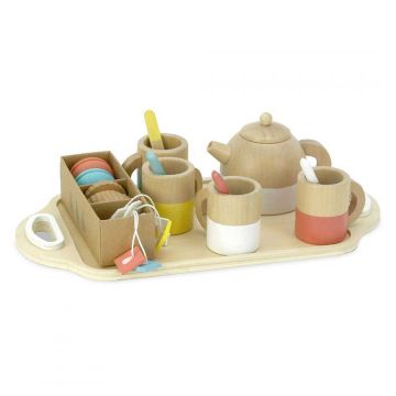 Servizio da Tè in Legno