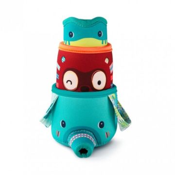 Set da bagno 3 tazze della giungla