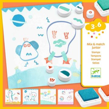 Set di Timbri Mostri 