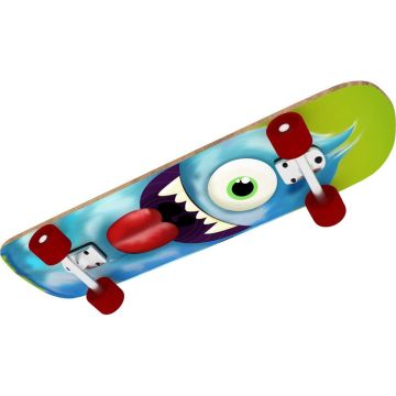 Skateboard Cyclops con Luci Led