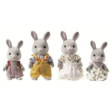 Sylvanian Families Famiglia Conigli Grigi 
