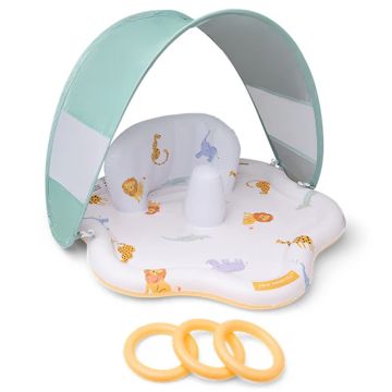 tappeto gioco acquatico per neonati wild life swim essentials con parasole tappeto gioco acquatico per neonati wild life swim essentials con parasole
