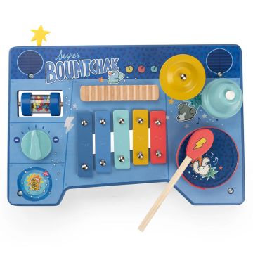 Tavola Musicale in Legno Puce e Pilou | Moulin Roty -  Bindi Giochi