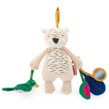 Gioco sensoriale neonato specchio tigre Baboo collezione Foresta Mawa Moulin Roty

