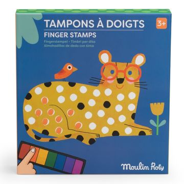 Pittura con le Dita Les Toupitis di Moulin Roty