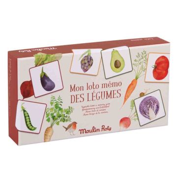 Gioco Tombola e Memory delle Verdure 