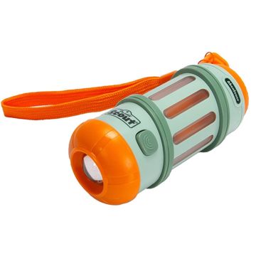 Torcia Scout 2in1 Bambini luce frontale laterale campeggio esplorazioni notturne 5 anni - Bindi Giochi
