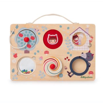 Valigetta delle Scoperte Cappuccetto Rosso di Lilliputiens Valigetta delle Scoperte Cappuccetto Rosso di Lilliputiens