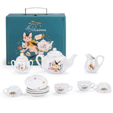 Valigia Servizio da Tè in Ceramica | Moulin Roty - Bindi Giochi