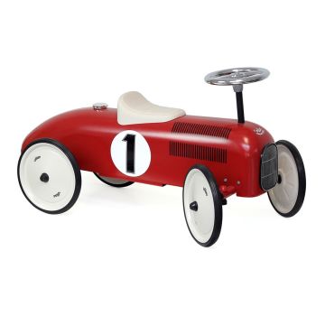idea regalo cavalcabile retrò metallo rosso da collezione vilac bindi giochi