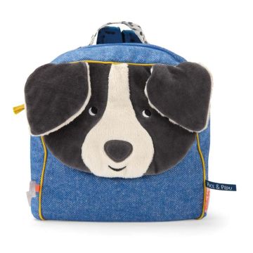 Zainetto Morbido Cane Puce di Moulin Roty Zainetto Morbido Cane Puce di Moulin Roty