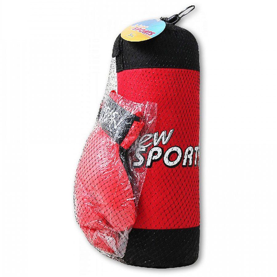 Set Pugilato Per Bambini Con Sacco E Guantoni: Effetti Sonori Inclusi, Design Tigre - 4