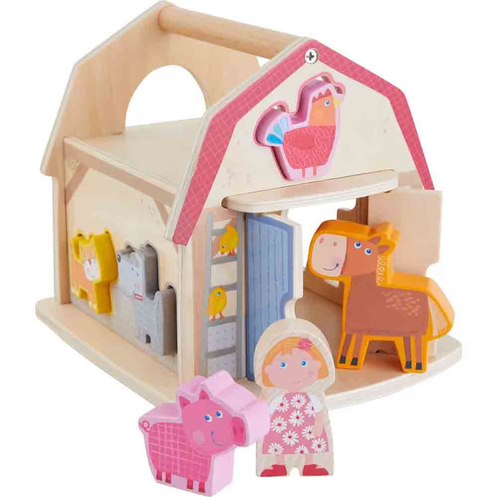 Binnan 10 Pezzi Giocattoli Montessori Per Bambini, Montessori Giochi Bambini Mini Animali Della Fattoria Set Giochi Bambini 2 Anni Montessori Regali Per Bambini 0