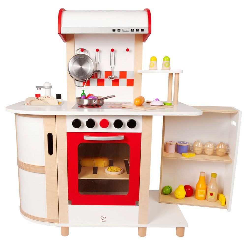Cucina di grandi dimensioni Giocattolo in legno per bambini Giochi