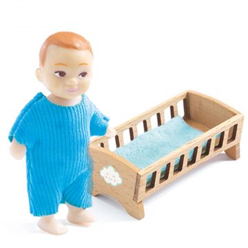 Cameretta Bebé per Casa delle Bambole