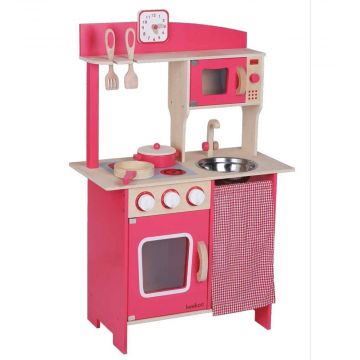 Cucina per bambini in legno, dotata di forno e lavandino (modello 4)