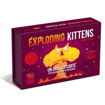 Gioco di Carte Exploding Kittens Party Pack