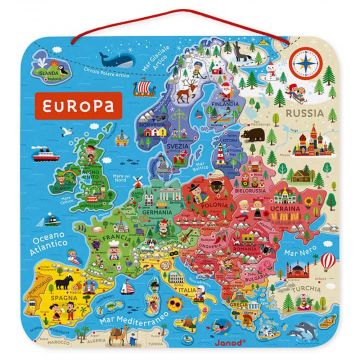 Mappa Magnetica dell'Europa