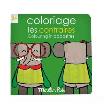 Quaderno da Colorare I Contrari Les Popipop