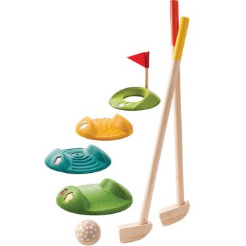 Set Mini Golf in Legno