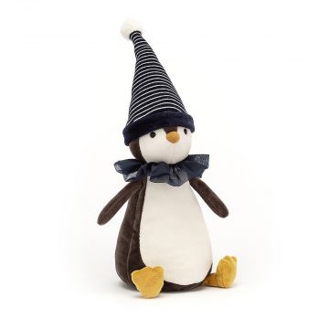 Pinguino di Peluche con Cappuccio