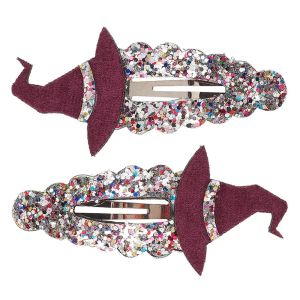 fermagli per capelli cappello da strega souza halloween set 2 pezzi vendita bindi giochi