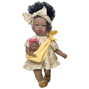 Bambola Alika Fascia Gialla
