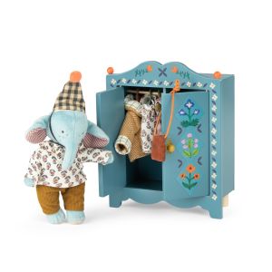 Armadio in legno Les Minouchkas | Moulin Roty - Bindi GIochi