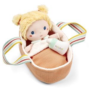 idea regalo prima bambola morbida mela lilliputiens bindi giochi