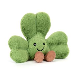 Peluche Trifoglio Siofra Shamrock Amuseable Jellycat originale 15cm ottimista - Bindi Giochi 