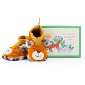 Babbucce Neonato Cane Puce di Moulin Roty