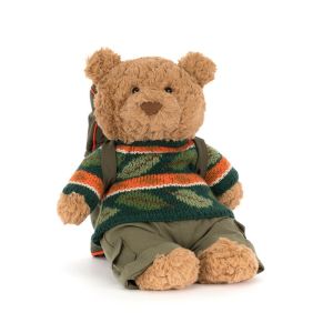 nuova collezione jellycat peluche orso bartholomew escursionista morbido