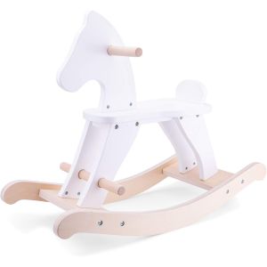 Cavallo a Dondolo Bianco | New Classic Toys - Bindi Giochi