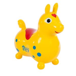 Cavallo Gonfiabile Rody Giallo - Bindi Giochi