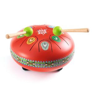 tamburo in acciaio tongue drum animambo djeco strumento musicale bambini 5 anni bindi giochi