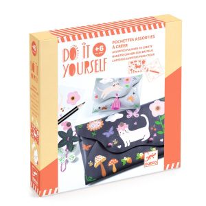 Pochette e Borsello Fai da Te Amici Felici Djeco kit creativo - Bindi Giochi