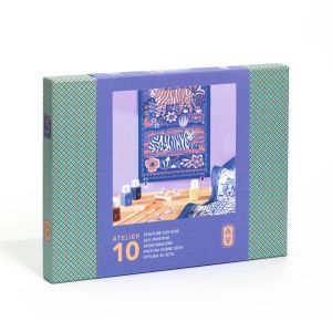 Atelier 10 - Pittura su seta tigre | Djeco - Bindi Giochi