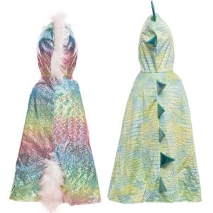 Mantello 2 in 1 da Unicorno e Drago | Great Pretenders - Bindi Giochi