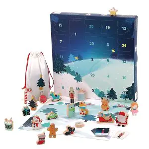 Vilac Calendario dell'Avvento Tocca e Trova con 24 personaggi