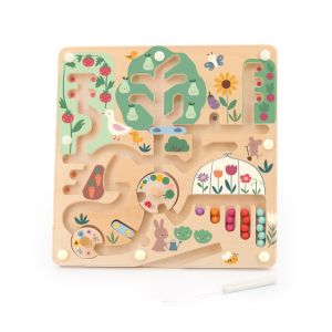 labirinto magnetico da viaggio frutta e verdura vilac 2 anni bindi giochi