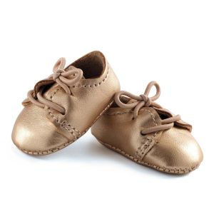 Scarpe Oro per Bambole Pomea