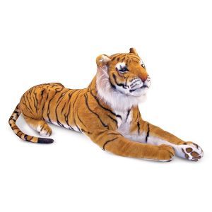 MorisMos Leone Peluche con Cuccioli nella Pancia, Marrone Realistico Leoni Pupazzo Giocattolo di Peluche Grande Morbido Kawaii, Carino Regalo Natale per Bambini Ragazza Ragazzo Compleanno (50cm