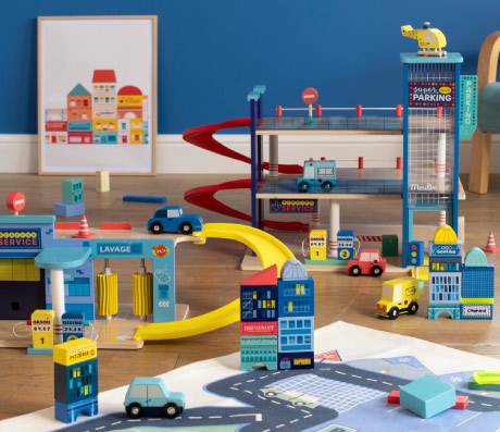 Garage per le macchinine