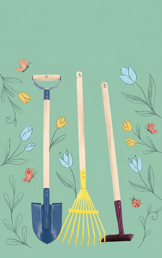 Attrezzi da giardinaggio per bambini