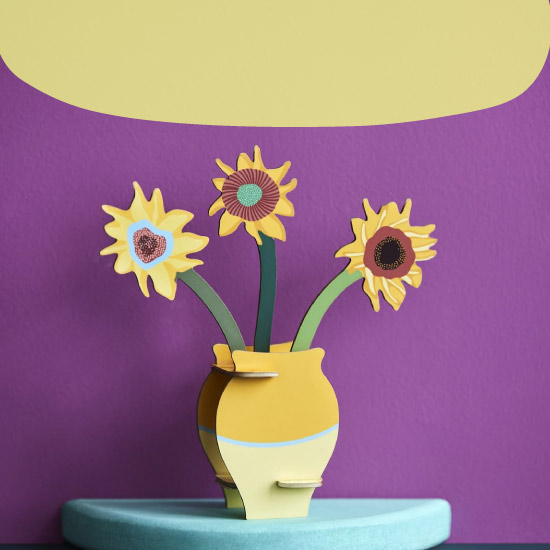 Primavera di carta fiori e insetti da comporre